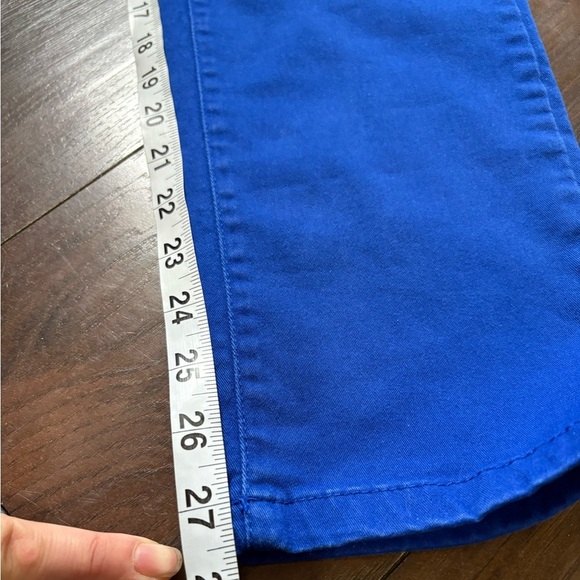 Calvin Klein, size 10, royal blue jeans. Slim straight leg - Picture 10 of 10